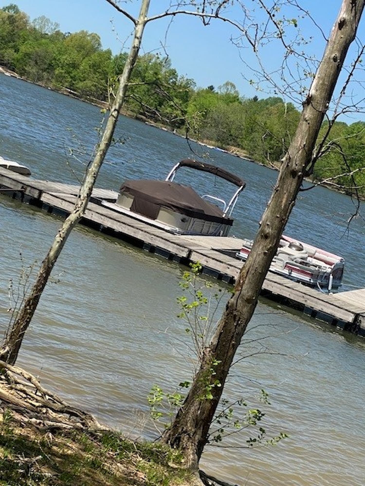 Walk to the private boat dock